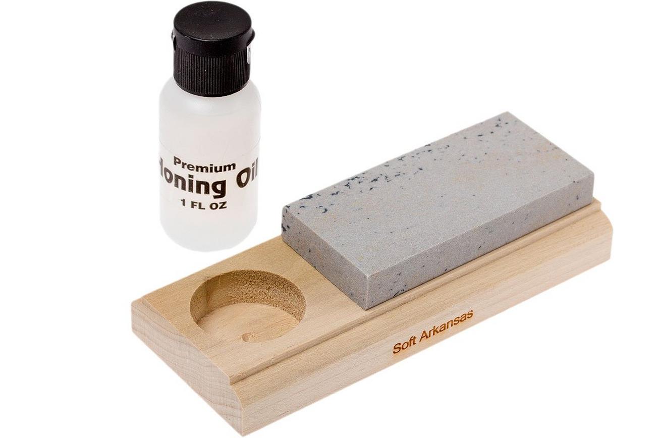 Skerper Arkansas Sportsman 1 Stone honing set NAHK01, Soft Arkansas