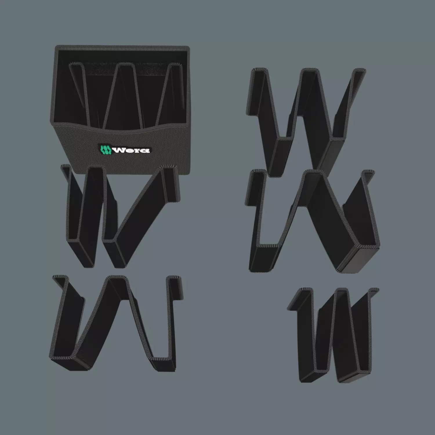 Wera 2go 4 Gereedschapsdraagtas - 165 x 165 x 105mm