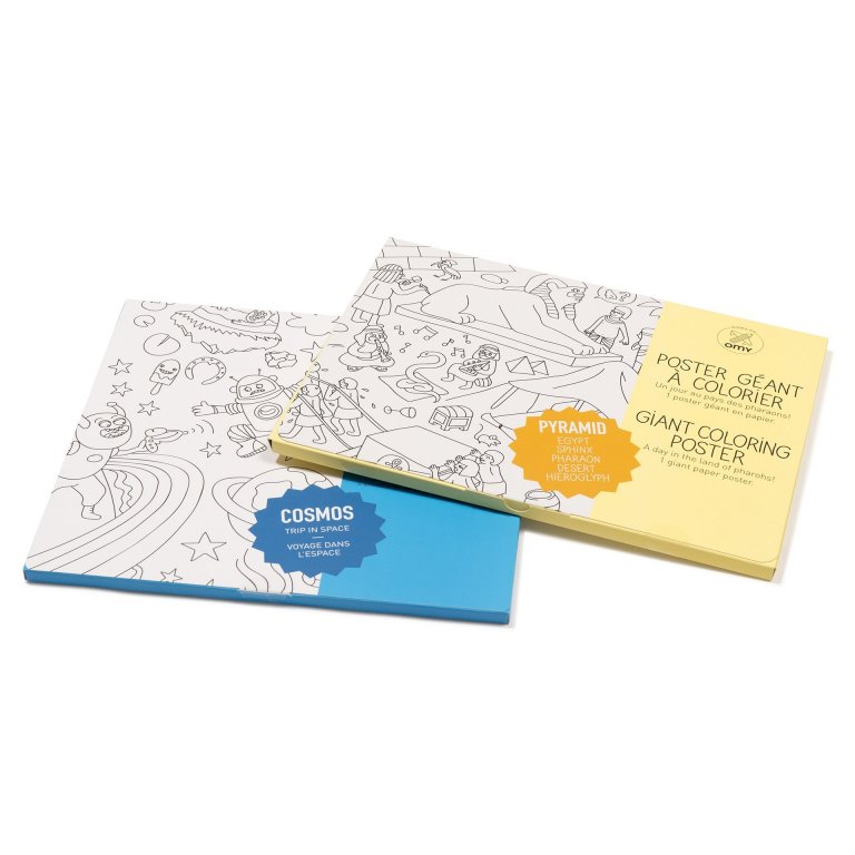 OMY Giant Coloring Roll Ausmalposter