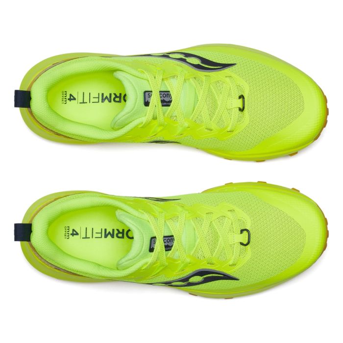 Saucony Herre Trailsko Peregrine 14 Gul
