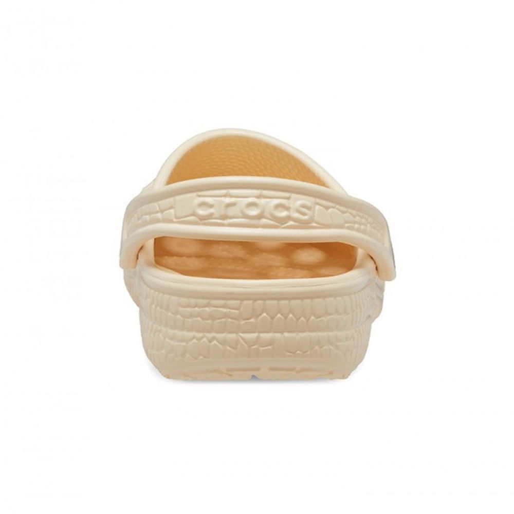 Crocs CLASSIC CROCSKIN - Sabots Femme vanilla