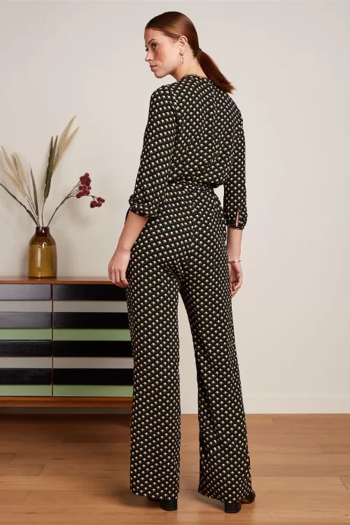 King Louie Luna Mayfield jumpsuit in sycamore groen