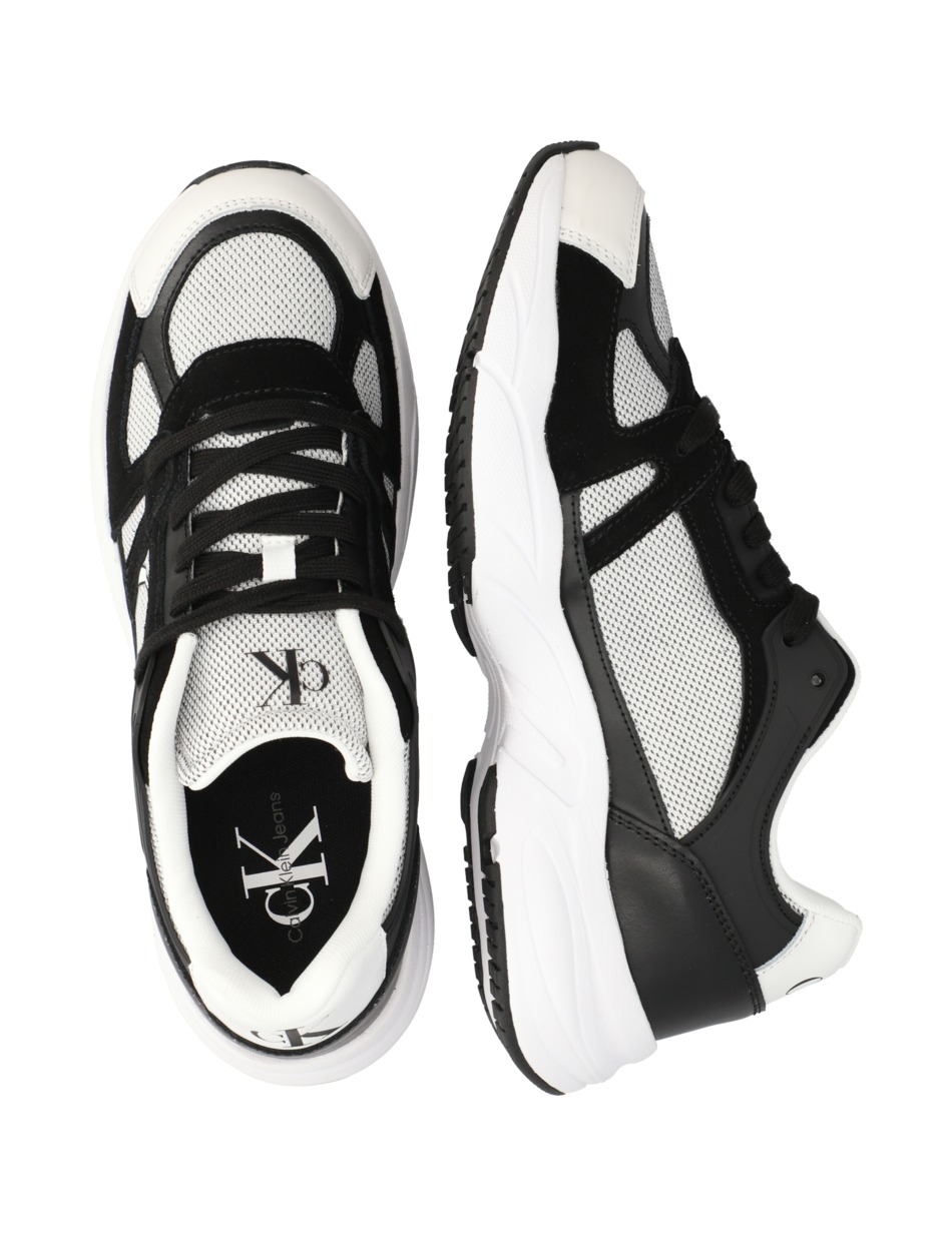 RETRO TENNIS LACEUP MIX LTH