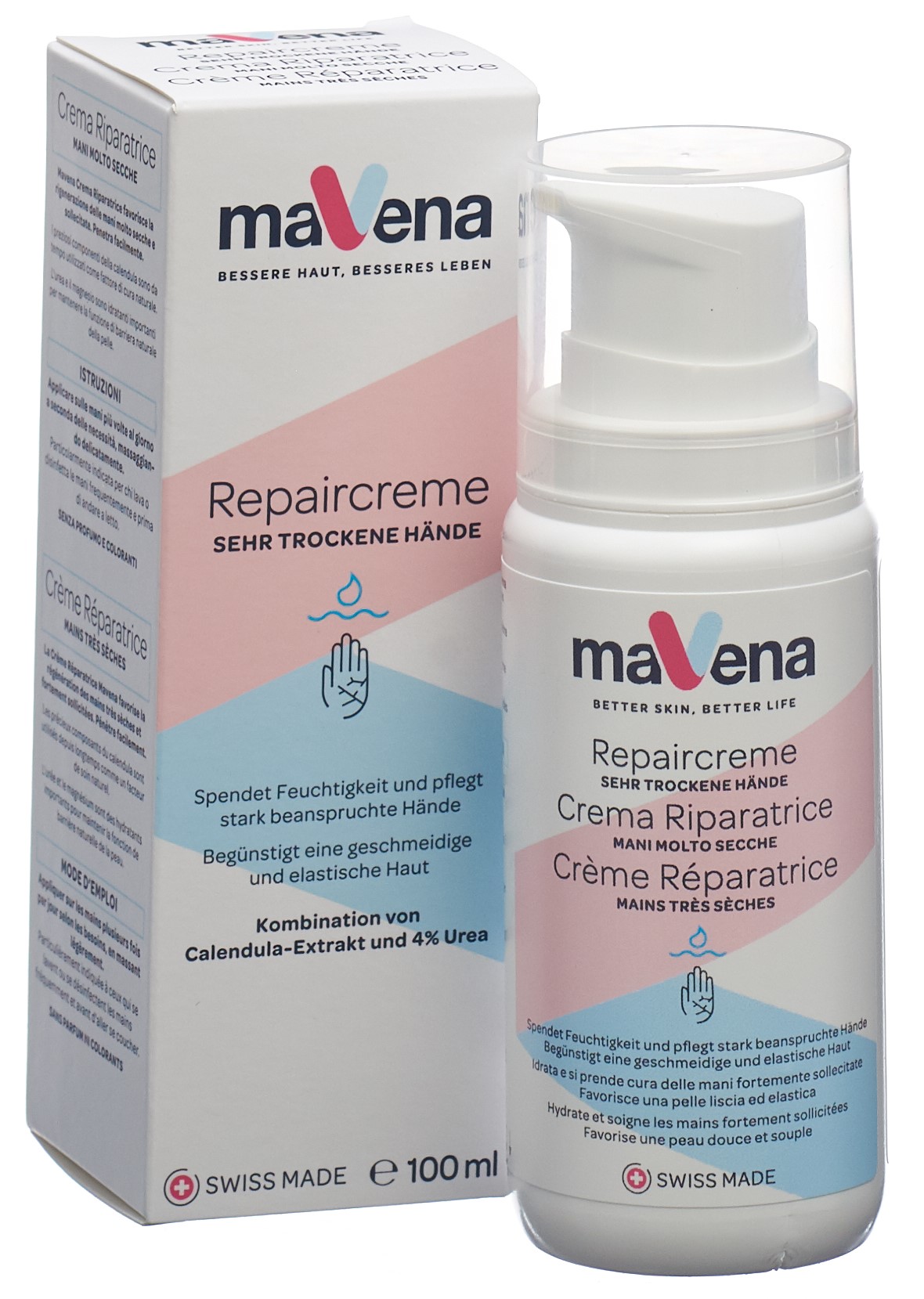 MAVENA Repaircreme<br>100 ml, Dispenser, Creme