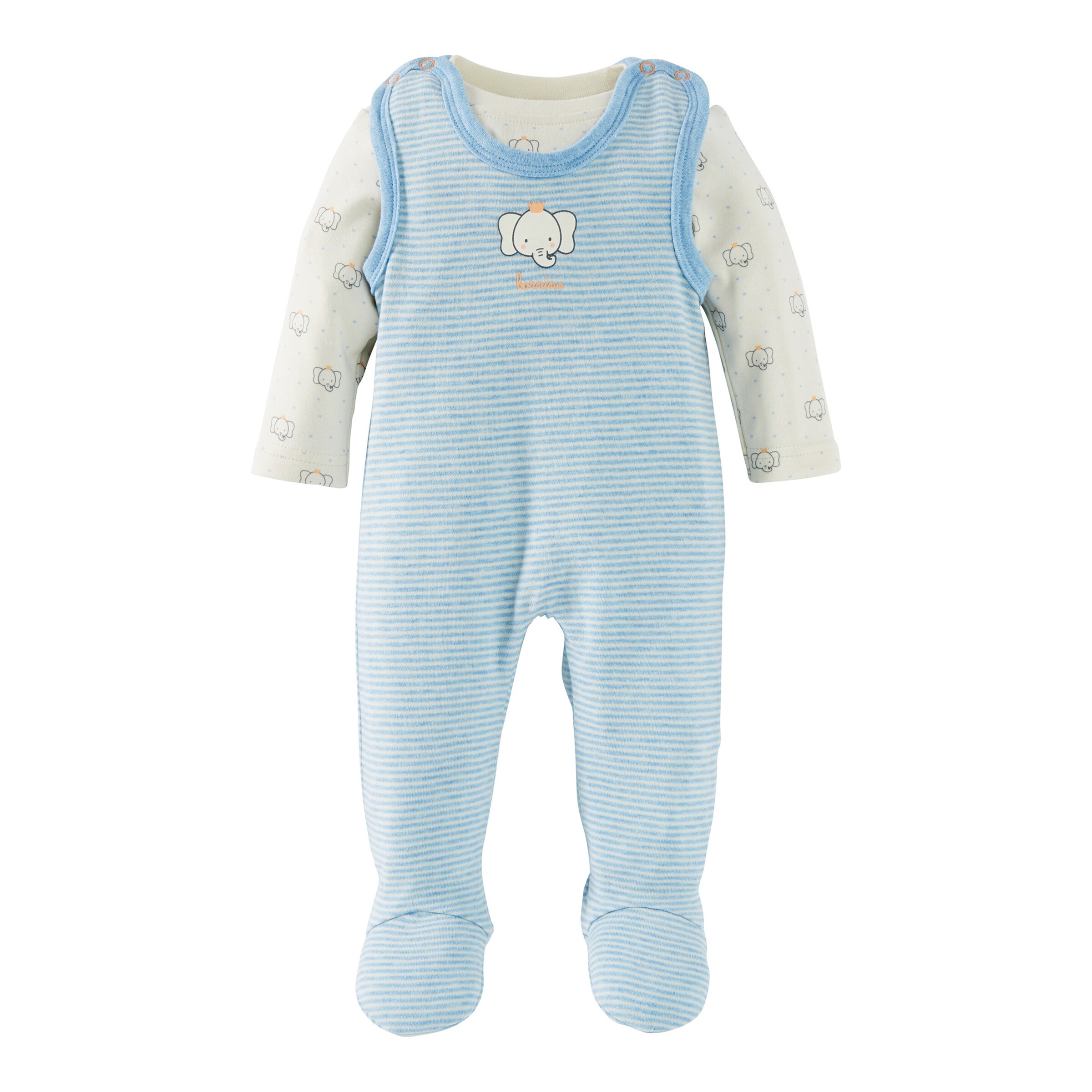 Bornino - Lieblinge 8-tlg. Geschenkset Erstausstattung blau