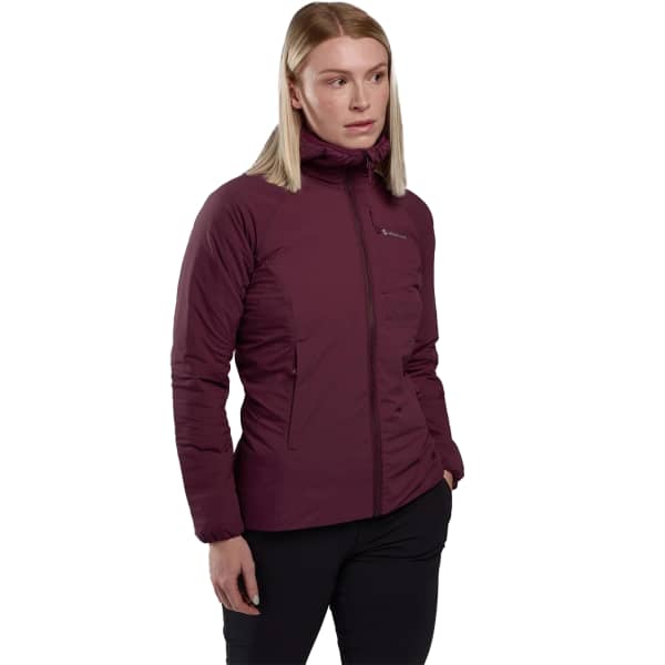 Doudoune randonnée MONTANE FIREBALL HOODIE W SASKATOON BERRY