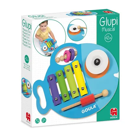 Jumbo Spiele GOULA Glupi Musik 3 in 1