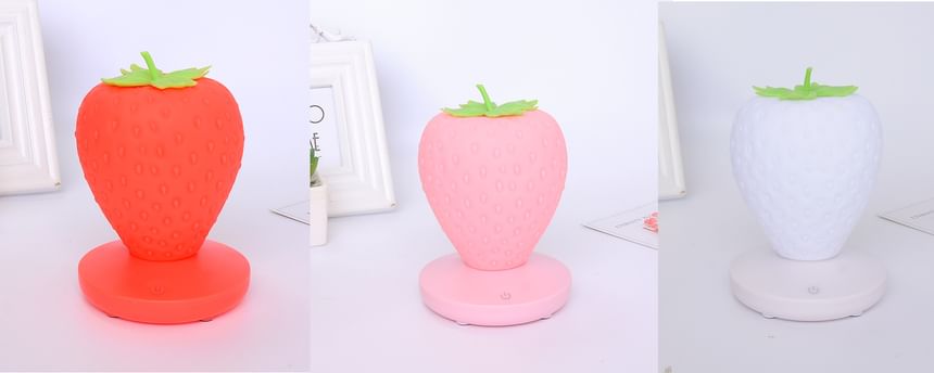 HOMTEC - Aardbei USB oplaadbare nachtlamp