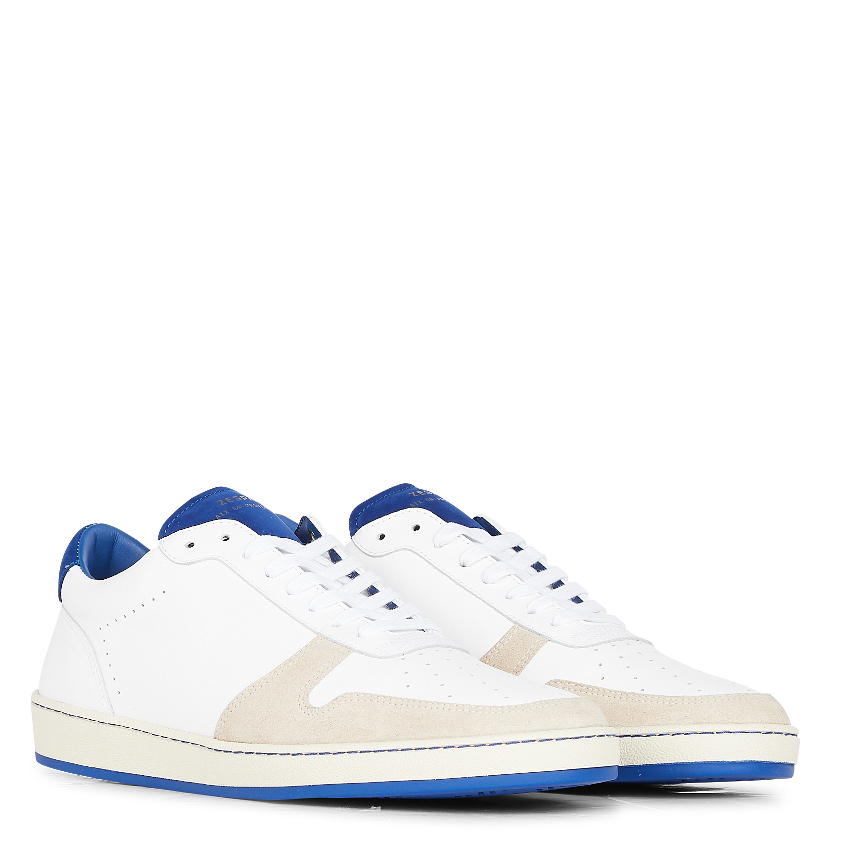Baskets en cuir | Bleu