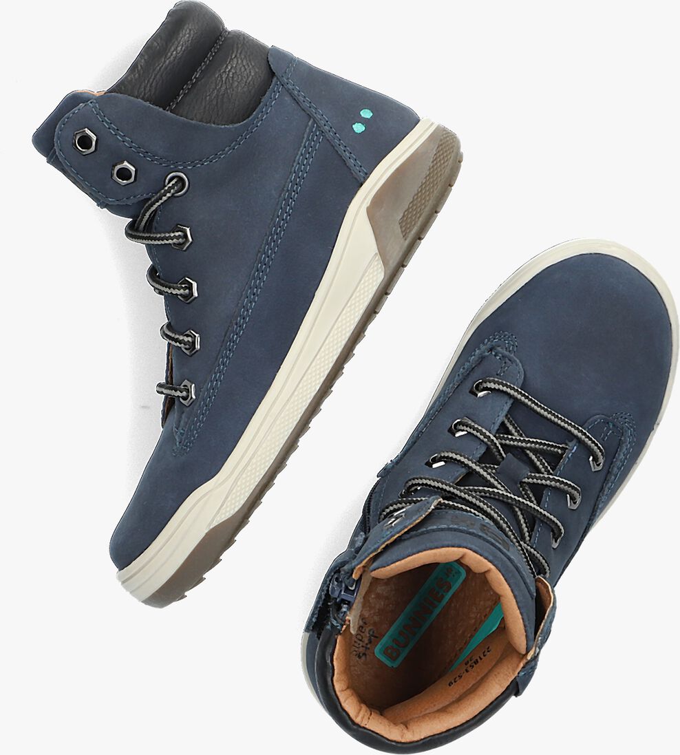 BUNNIESJR donkerblauwe bunniesjr veterboots remco rock