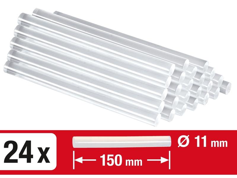 kwb Klebestick Ø 11 mm, Transparent Schmelzkleber