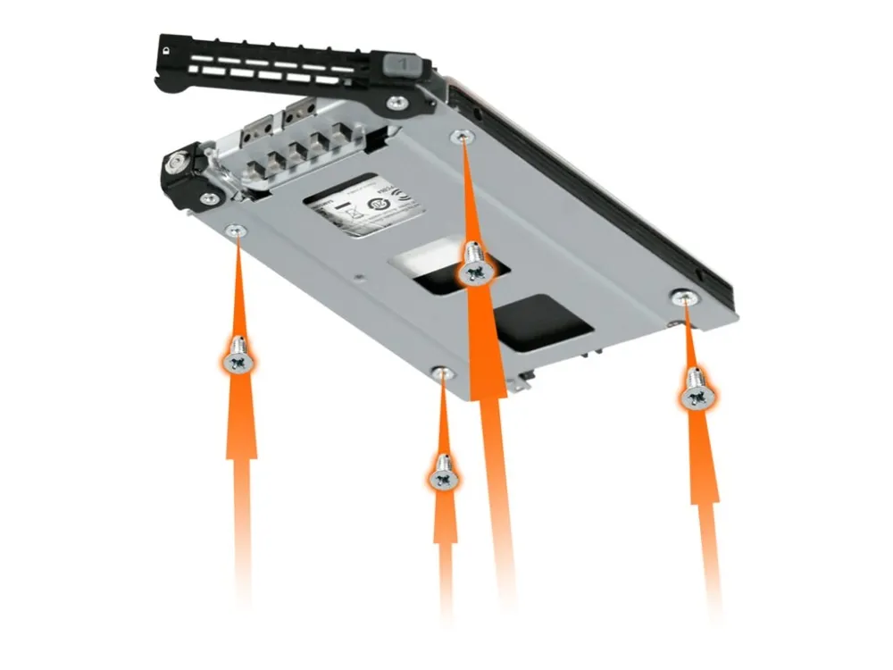 ICY Dock ToughArmor MB998SK-B - Hus til lagringsenhed - 2.5