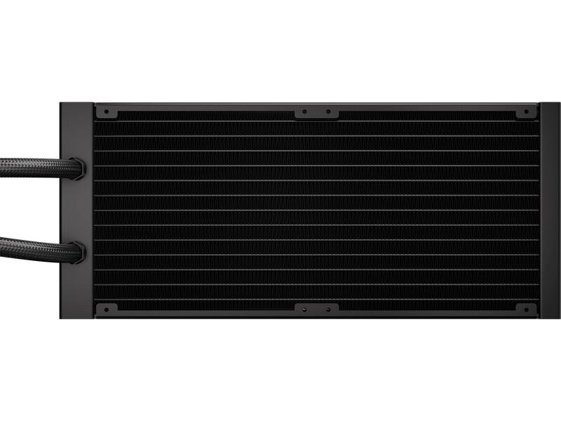 Corsair Wasserkühlung ICUE Link Titan 280 RX RGB Schwarz CPU-Flüssigkeitskühler mit RX140 RGB-Lüftern