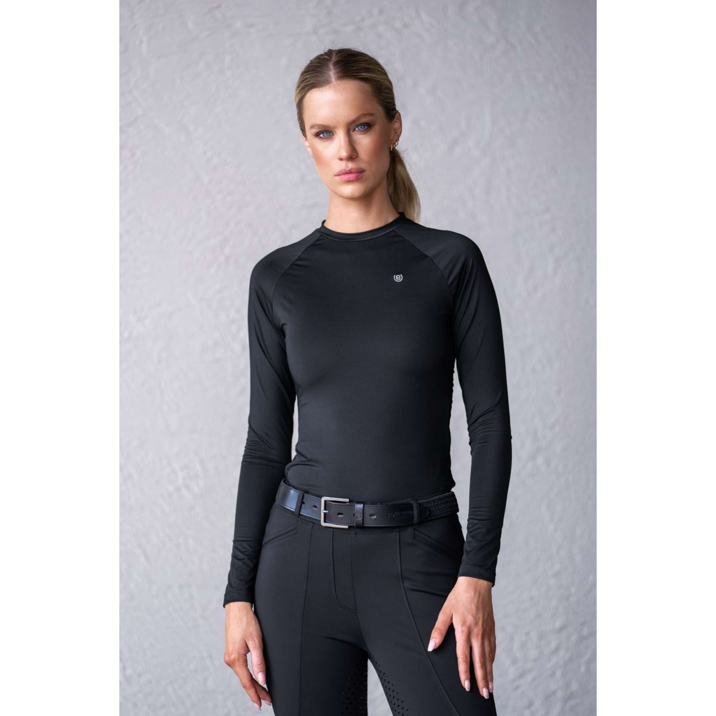 Equestrian Stockholm Shirt Dynamic Zwart