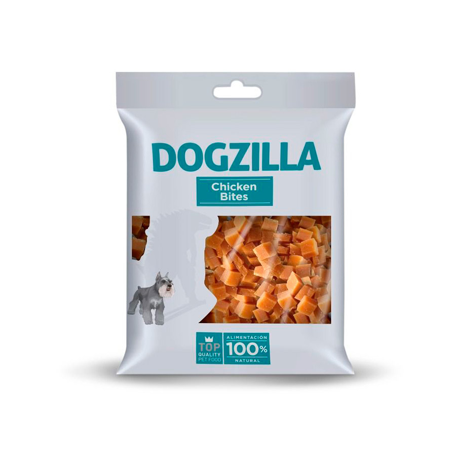 Petiscos para cães Dogzilla sabor frango