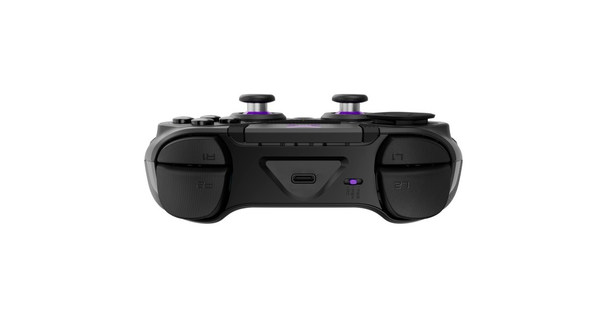 PDPVictrix Pro BFG Wireless Controller  (Zwart/lila, PlayStation 5 | PlayStation 4 | PC)