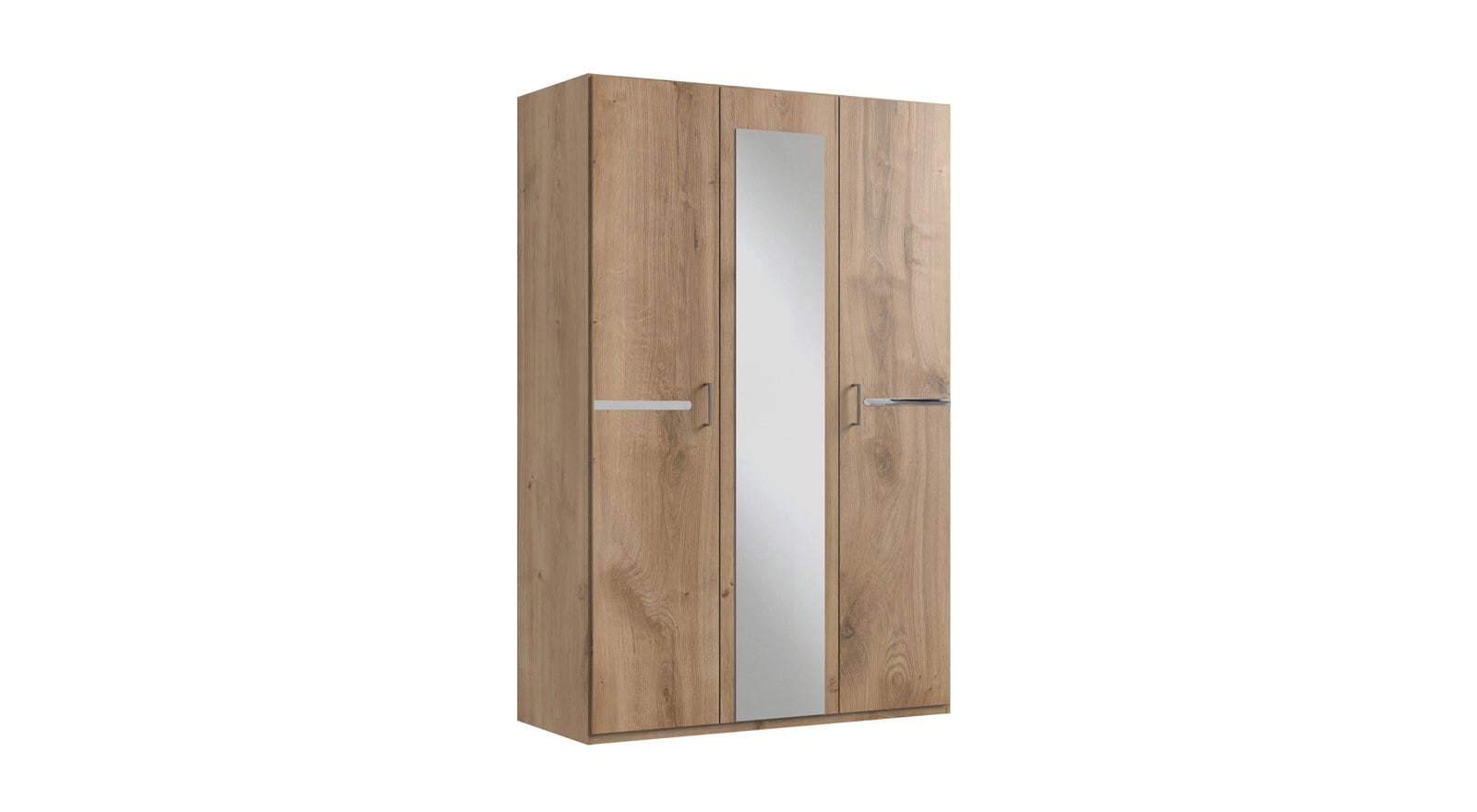 Drehtürenschrank Anna Eiche sägerau Nachbildung ca. 180 x 210 x 58 cm