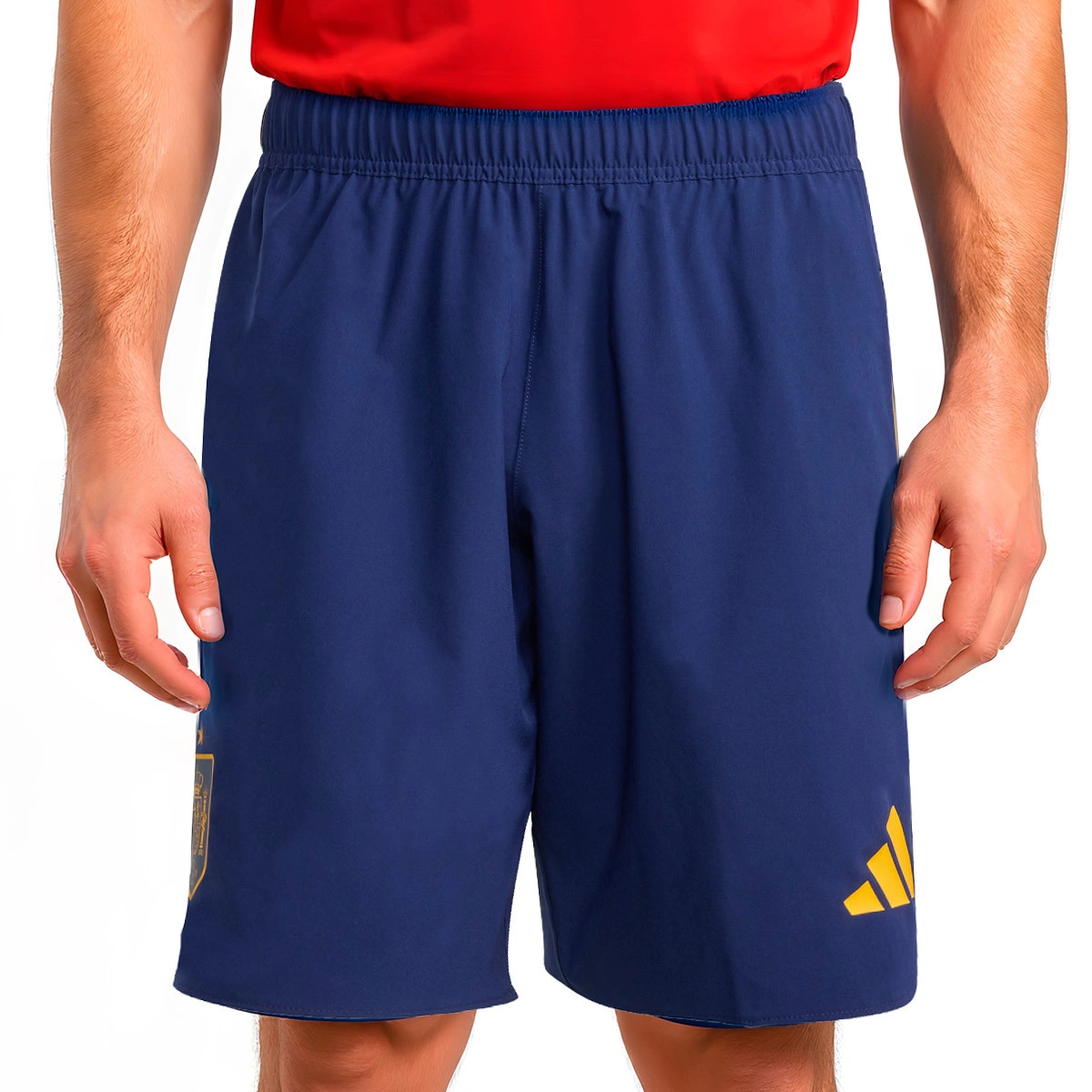 Calções adidas Espanha Fanswear Mundial 2026