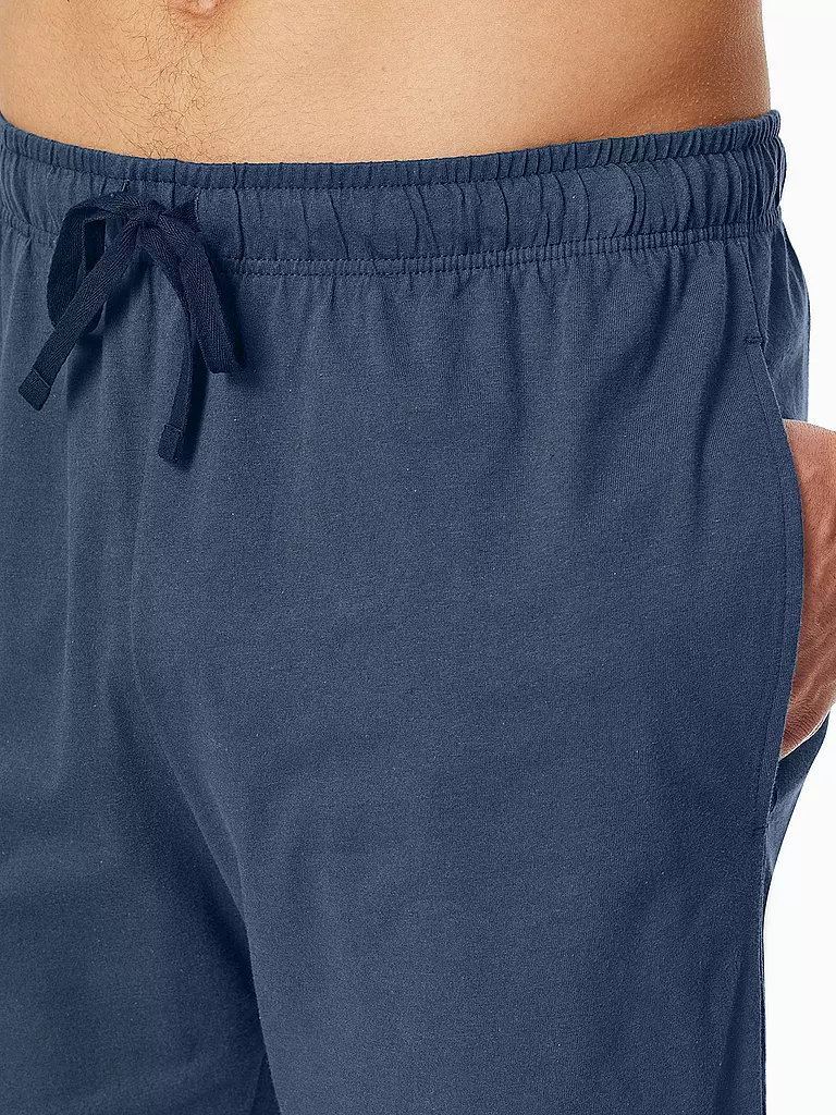 SCHIESSER Pyjama Shorts MIX + RELAX blau