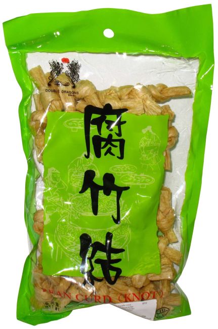 Double Dragon Gedroogde Tofu (Geknoopt) 300g