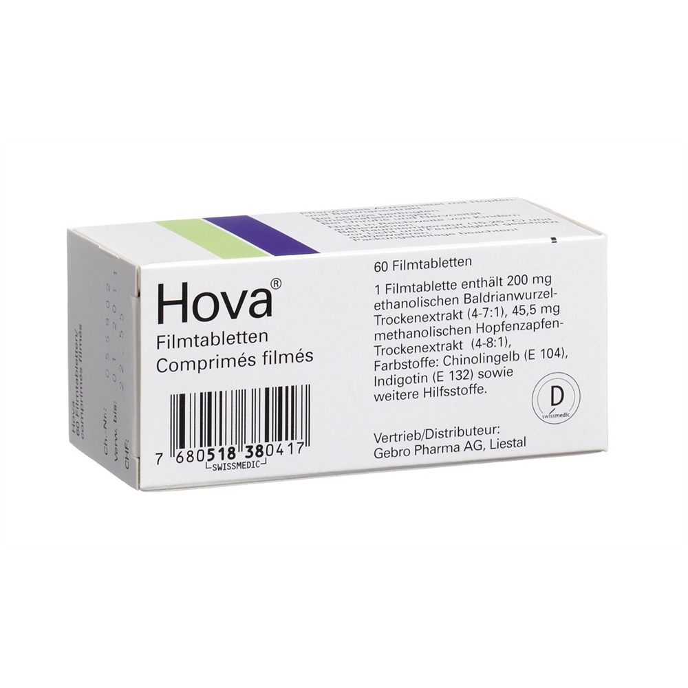 HOVA Filmtabl Blist 60 Stk