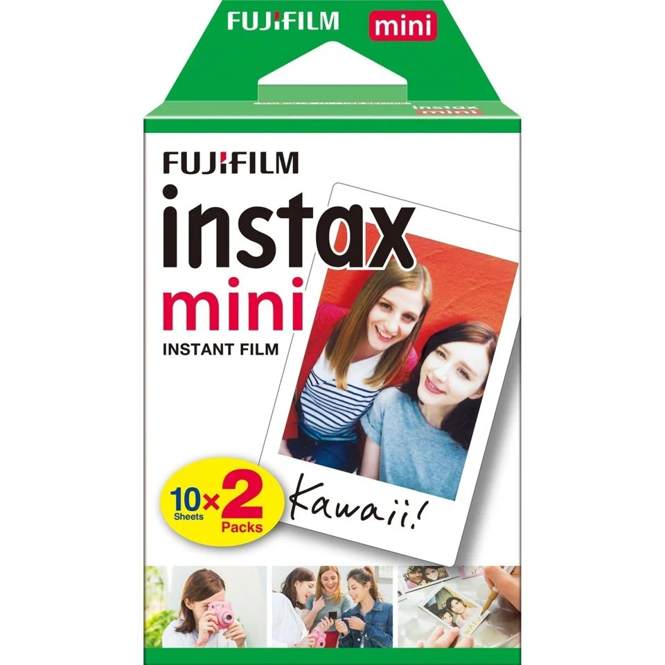 Fuji - 2x Instax Mini Film 20 Shots - 10x2 - Bundle