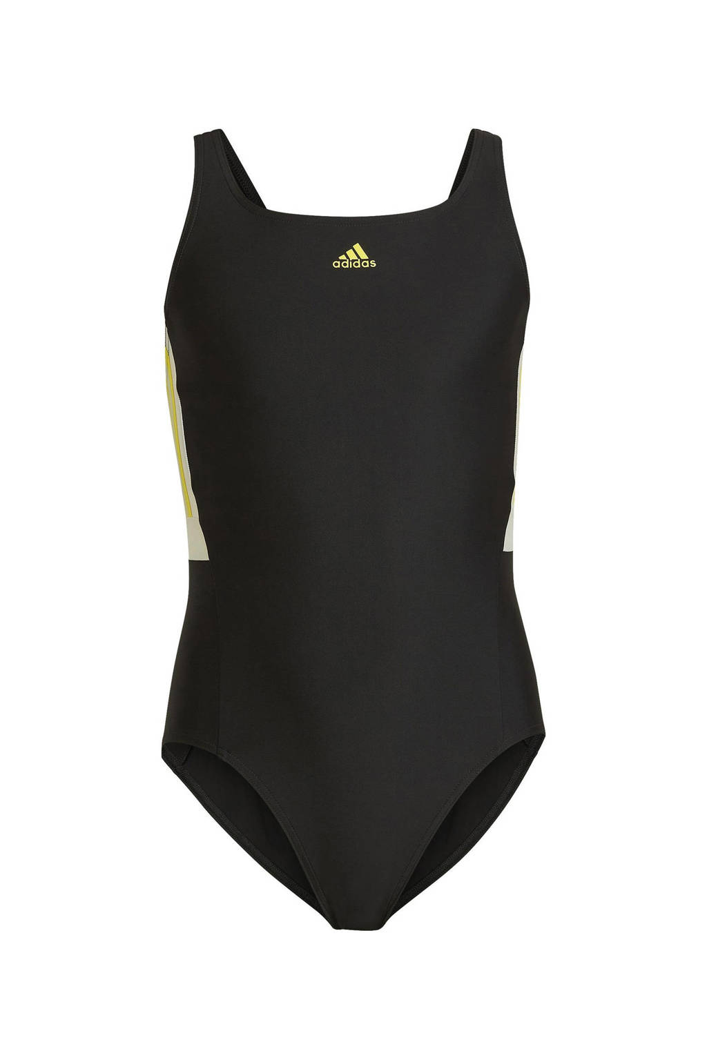 adidas sportbadpak zwart/geel