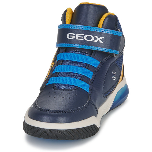 Geox - J INEK BOY C - Marine / Jaune