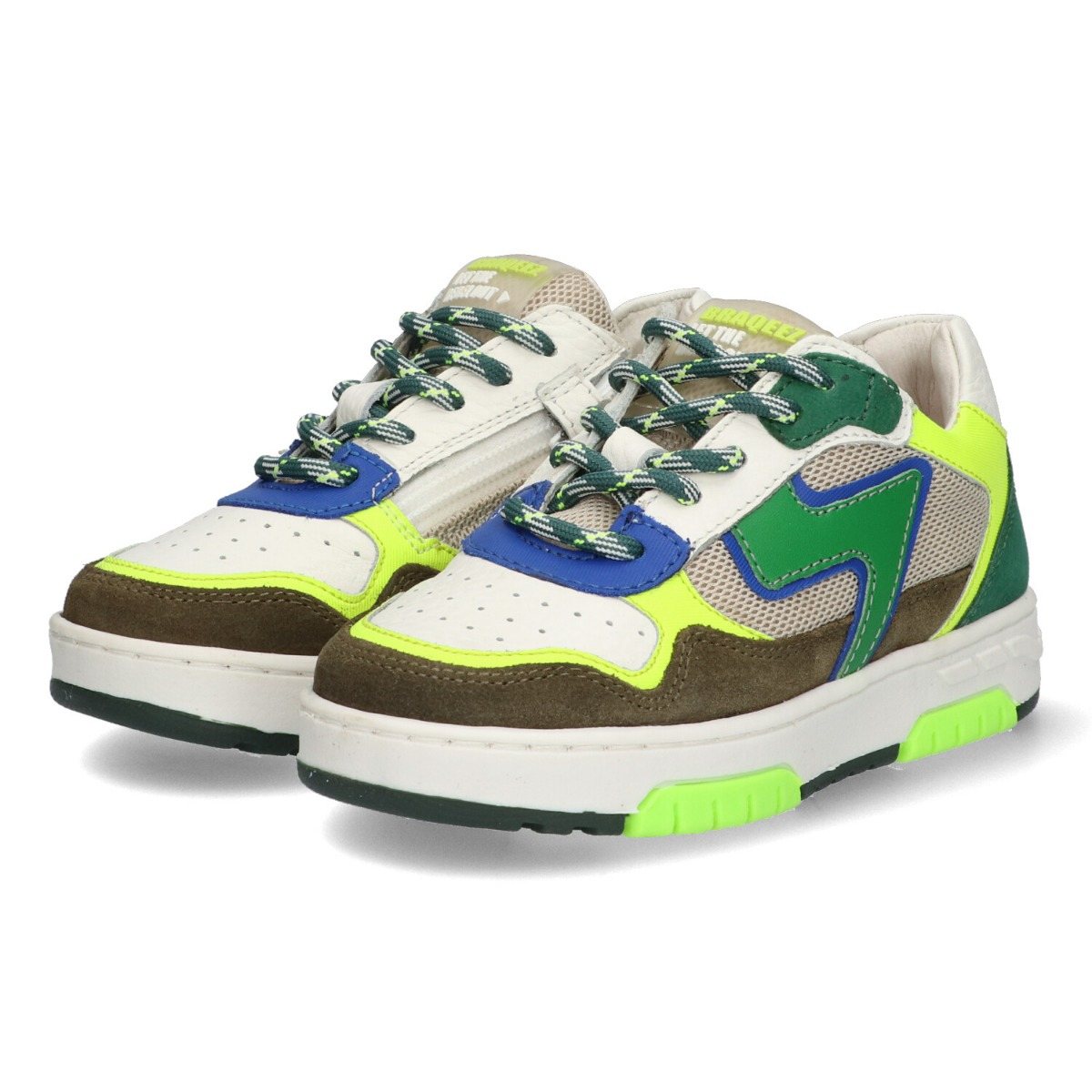Colin Chicago - Lage Sneakers Braqeez Groen