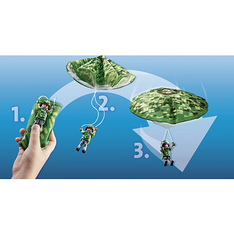 Playmobil Politihelikopter: Faldskskærms-forfølgelse 70569