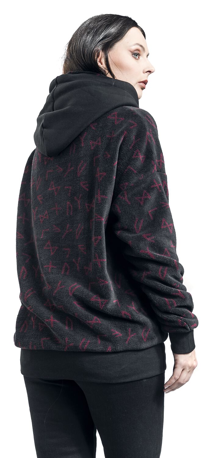 Sweat à Capuche avec Col Montant Intégré | Black Premium by EMP Sweat-shirt à capuche