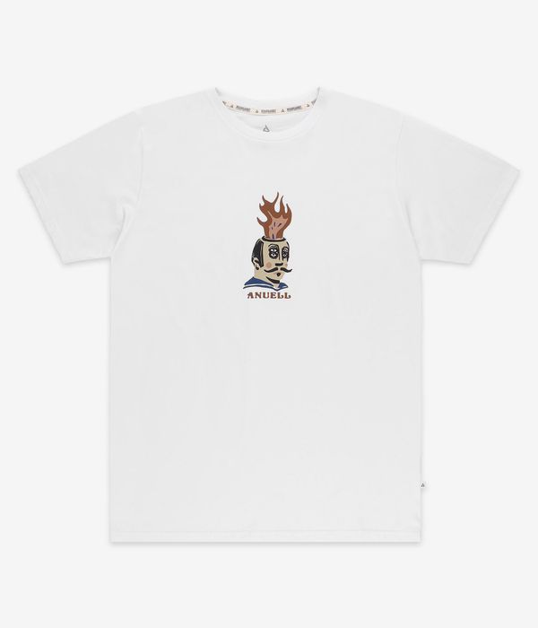 Anuell Flaming Jerry Organic T-Shirt (white)