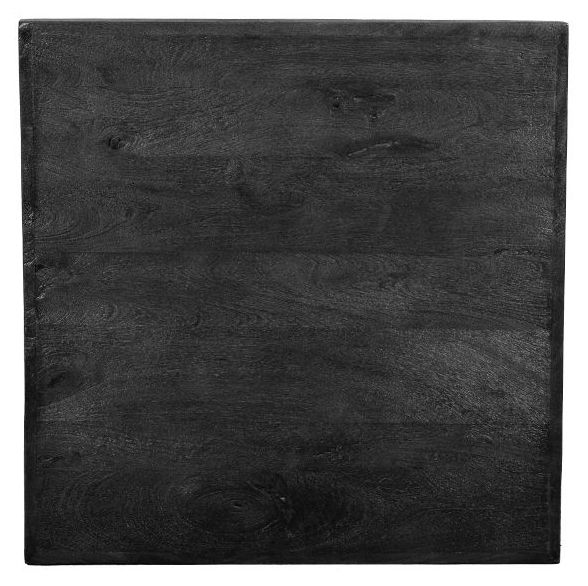 Eettafel Zwart AC-49.035B70 x D70 x H76 cm