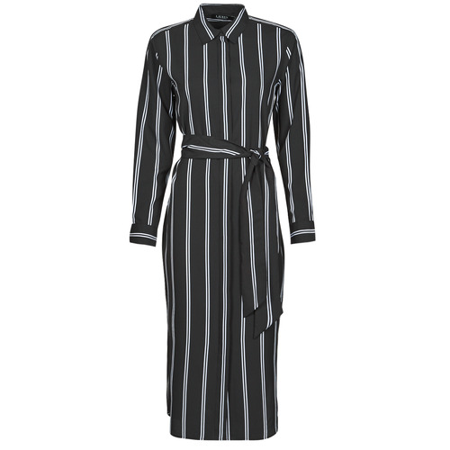 Lauren Ralph Lauren - RYNETTA-LONG SLEEVE-CASUAL DRESS Negro