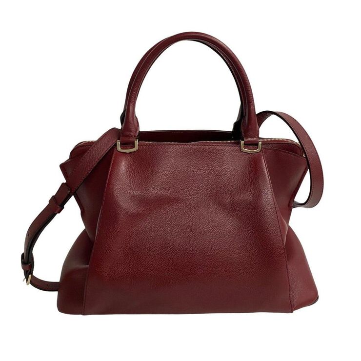 Cartier Vintage Cartier Handbag Burgundy