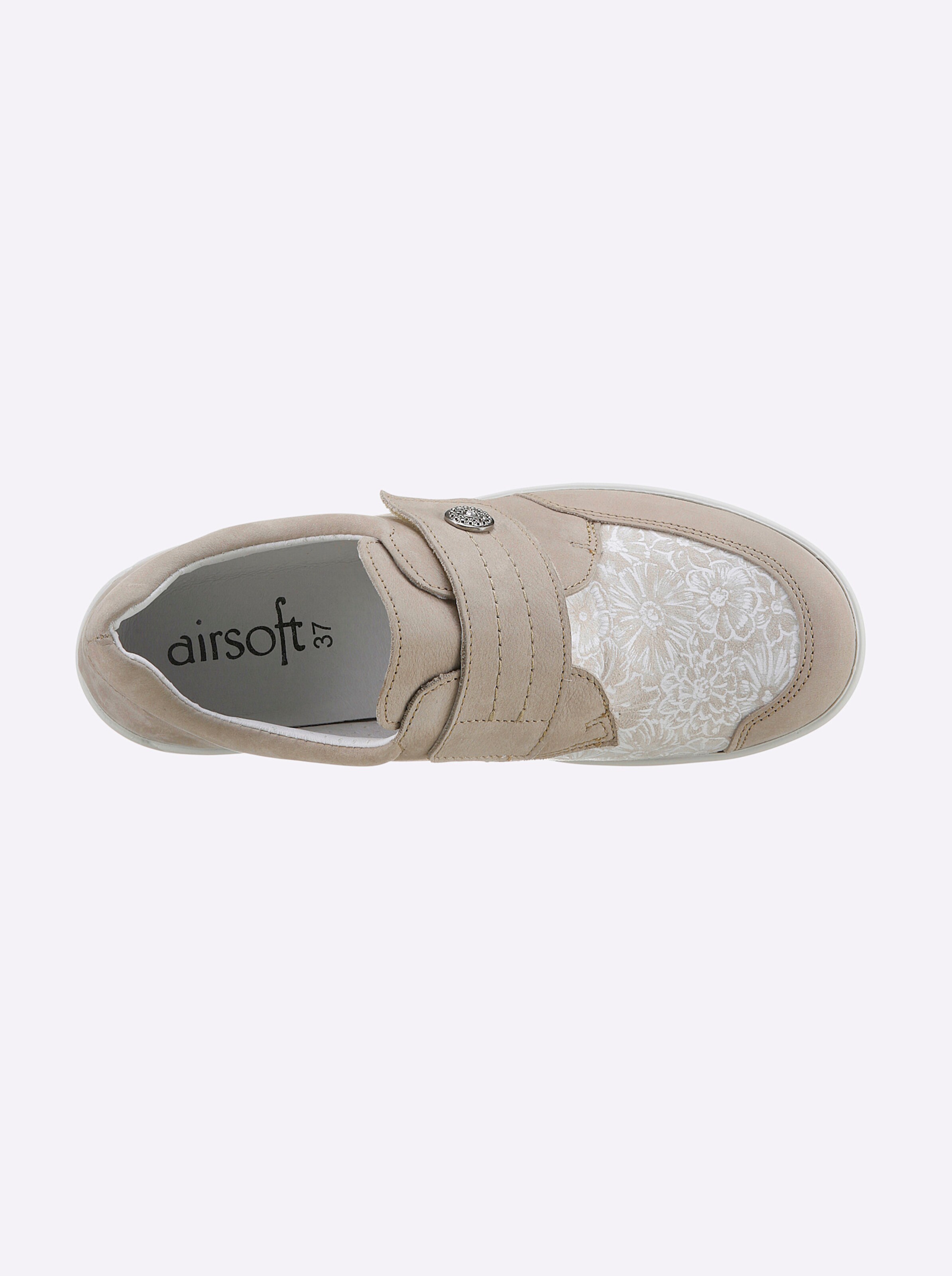 airsoft comfort+ Klettschuh in beige