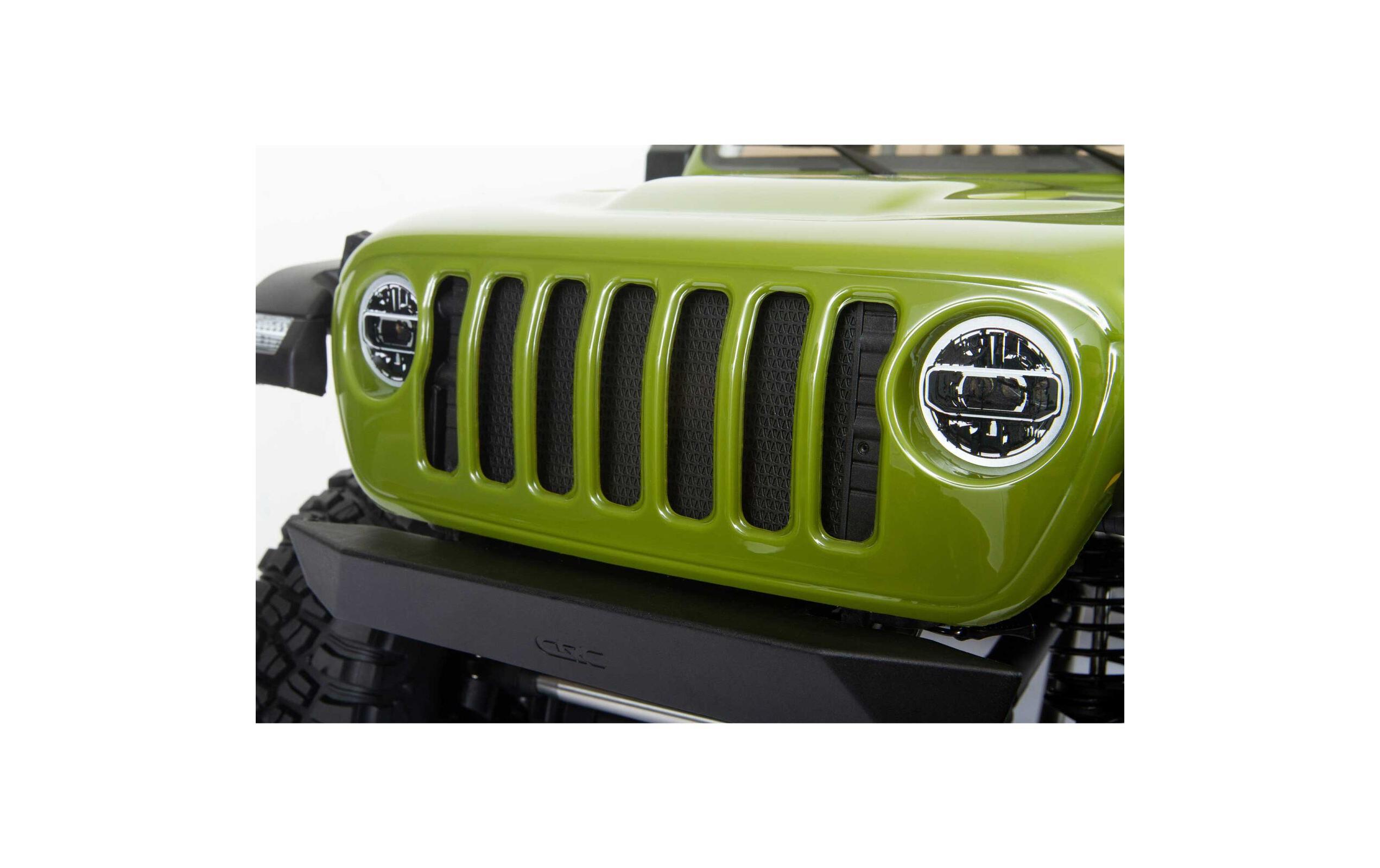 Scale Crawler SCX6 Jeep Wrangler Rubicon JLU, Grün 1:6, ARTR<br>Grosser Rock Crawler mit leistungsstarken Spektrum Komponenten