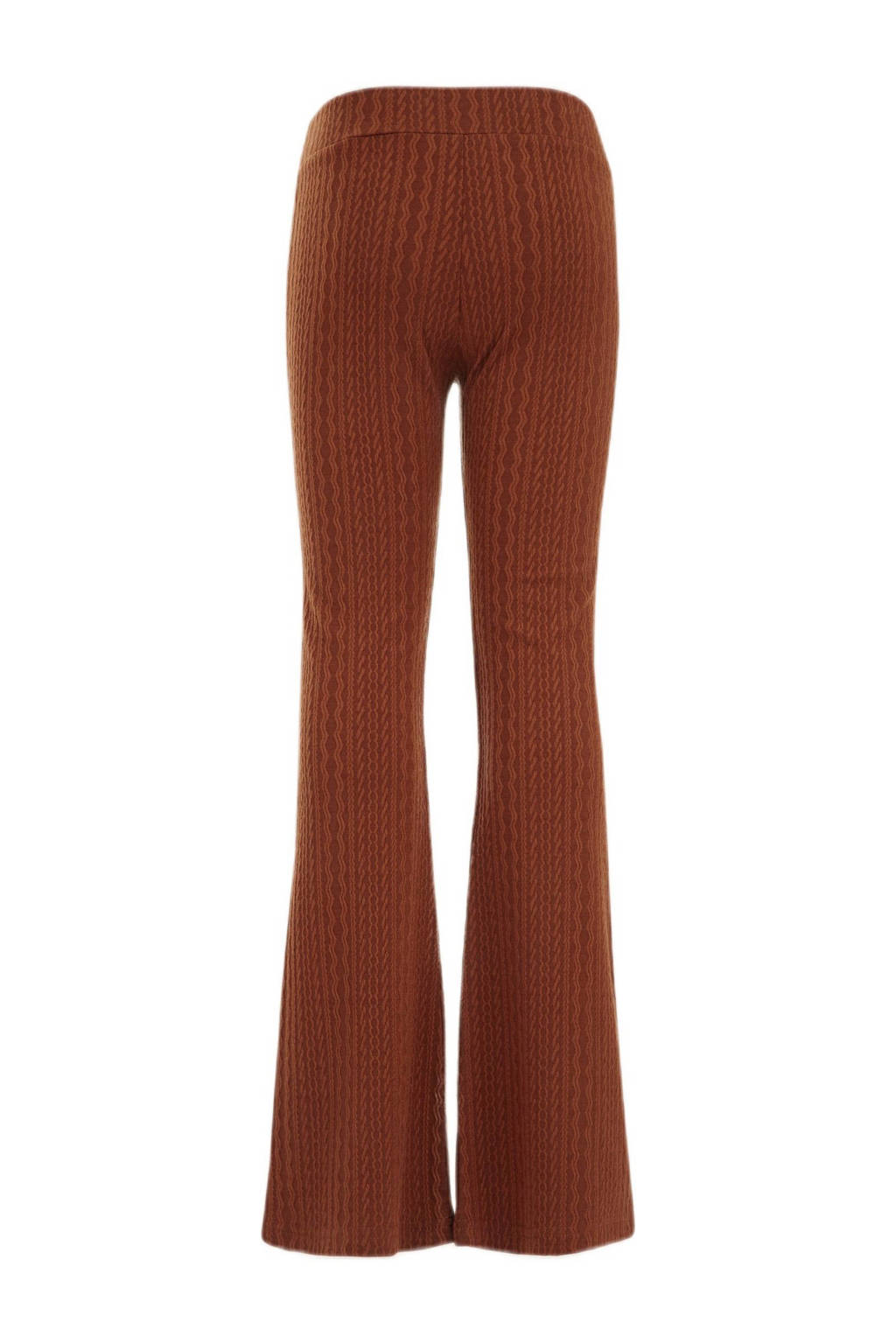 WE Fashion tapered fit broek terra