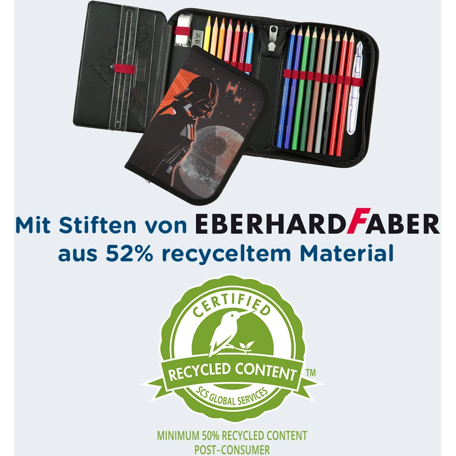 Scooli gefülltes Schüleretui Star Wars
