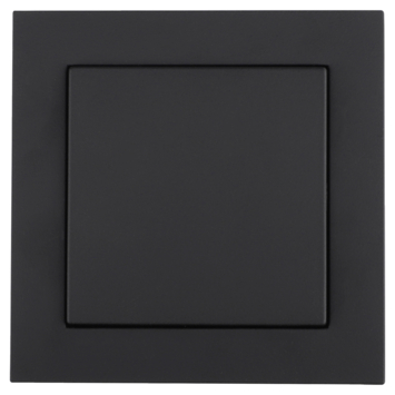 Gira E2 Blindplaat Mat Zwart