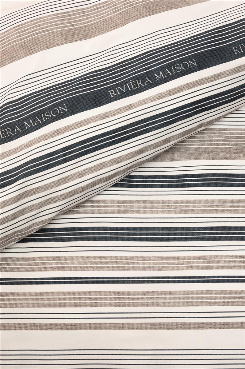 Bettwäsche STURDY STRIPE 135x200 cm, mit 1 Kissen