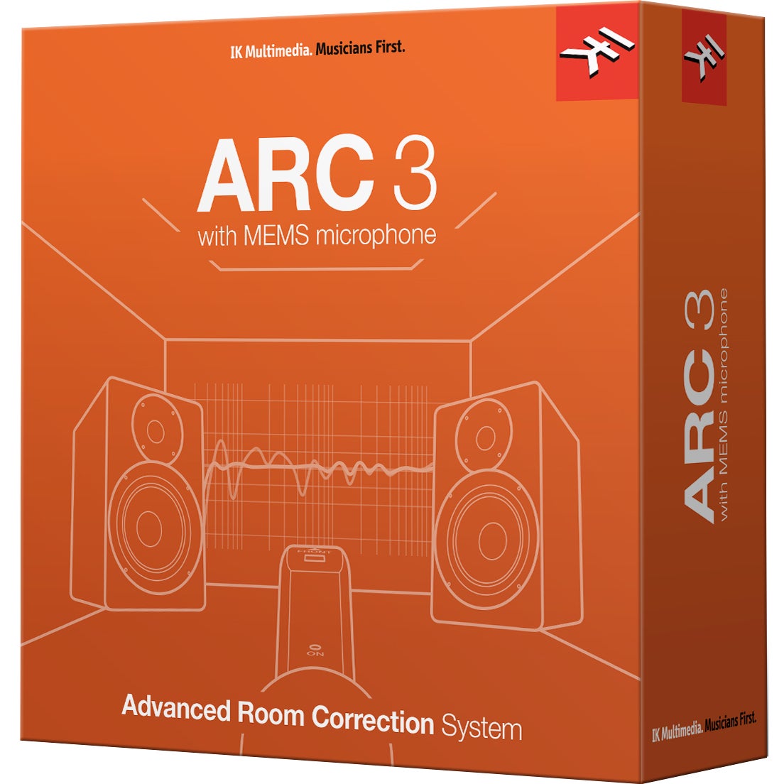 IK Multimedia ARC System 3 met MEMS microfoon