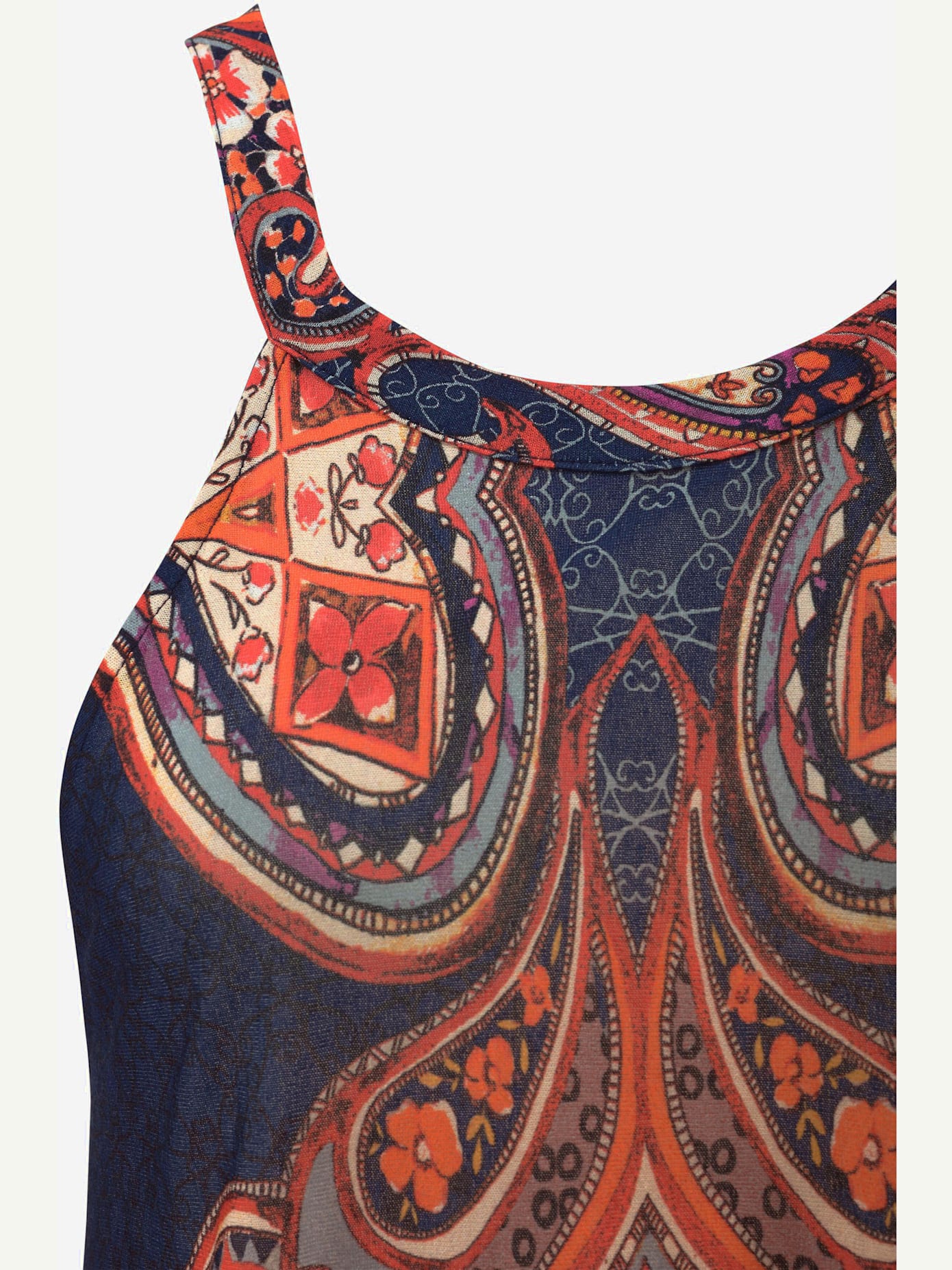 Robe en jersey encolure raffinée devant