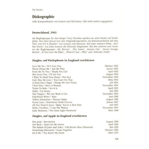 Hannibal Verlag Die Beatles Biografie