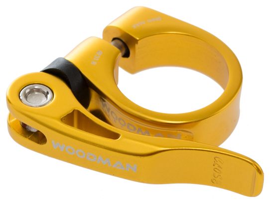WOODMAN Collier de Selle DEATHGRIP QR avec levier Or