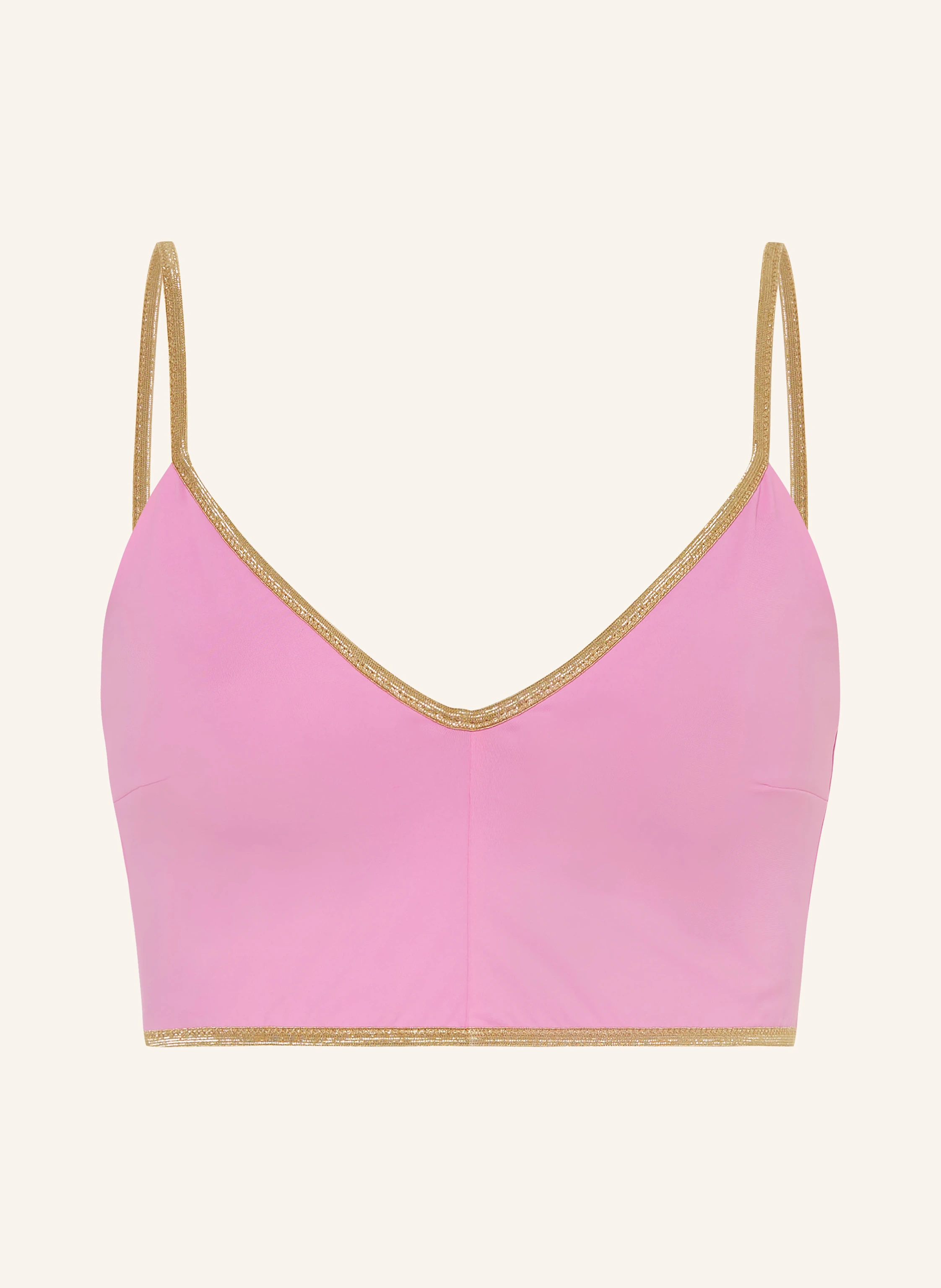 MYMARINI Bustier-Bikini-Top VACATION TOP SHINE zum Wenden mit UV-Schutz 50+