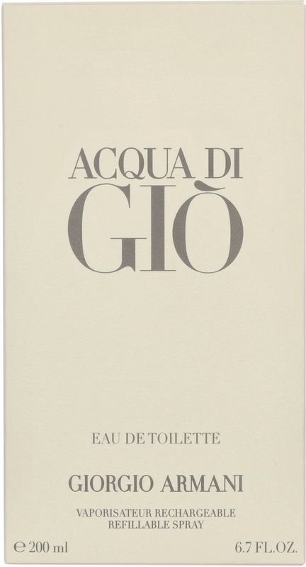 Giorgio Armani - Acqua di Giò - Eau de Toilette - 200 ml - Navulbaar