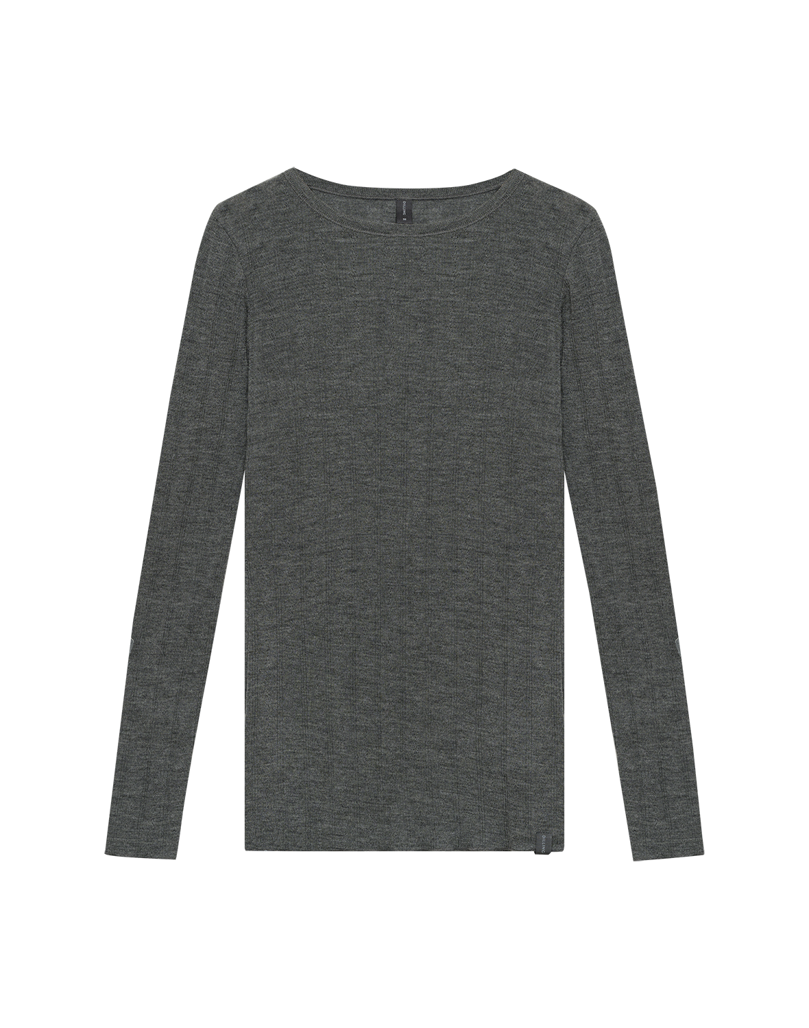 Pointelle shirt van merinowol voor dames