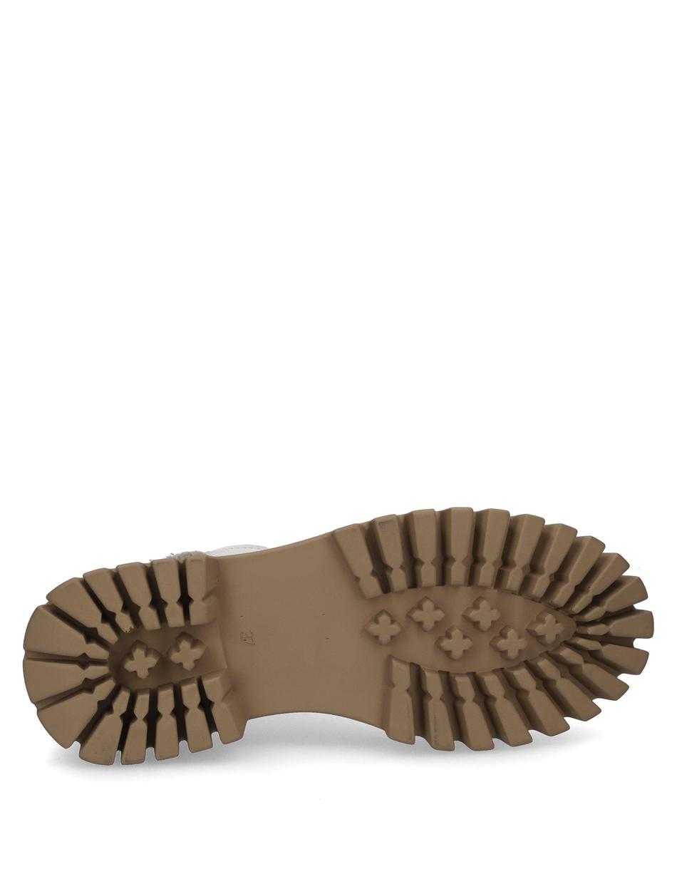 Stiefelette Mavie 05, weiss-beige