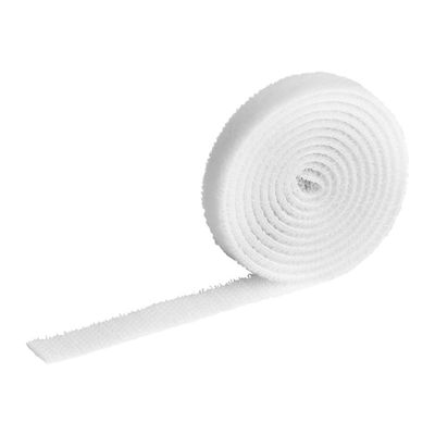 DURABLE CAVOLINE GRIP 10 - rouleau attache-câble auto-agrippant - 1m x 1cm - blanc